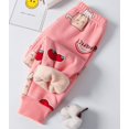 thumbnail image 4 of XBASW 2-7T Girls Boys Fleece Lined Leggings for Toddler Baby Thermal Pants Prints Fall Winter Casual Trousers for Kids, 4 of 4