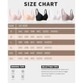 thumbnail image 7 of Werena V Neck Wireless Bras for Women No Underwire Seamless Bra Full Coverage No Wire Tshirt Bras, 7 of 7