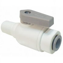 Parker Manual 2-Way Ball Valve,Push,Polypro LFPP6VMC6