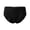 Black, variant on Underwear Mid Waist Solid Color Breathable Absorbent Crotch Underwear Non Latex Waist Trainer for Women