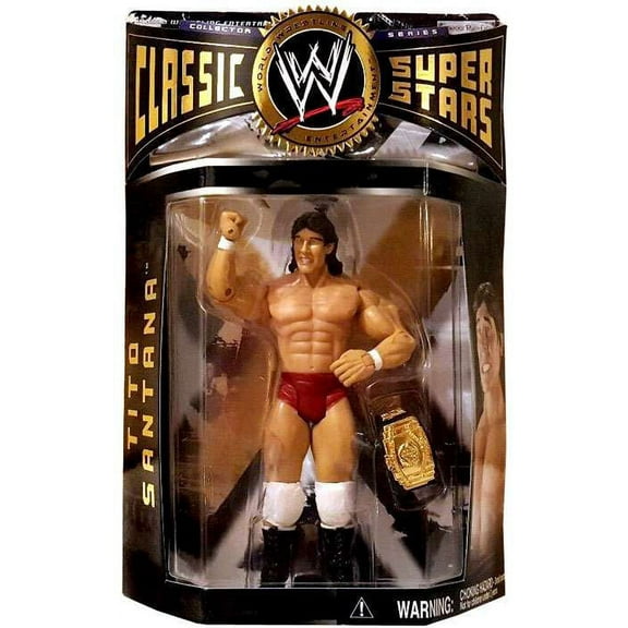 WWE Wrestling Classic Superstars Series 4 Tito Santana Action Figure