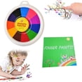 thumbnail image 3 of Kit De Pintura De Dedos Divertido, Kit De Pintura De Dedos Divertido Para Niños, Pintura De Dedos Lavable No Tóxica, Juguetes De Dibujo De Dedos, Manualidades DIY ANGGREK Finger Drawing Toys, 3 of 8