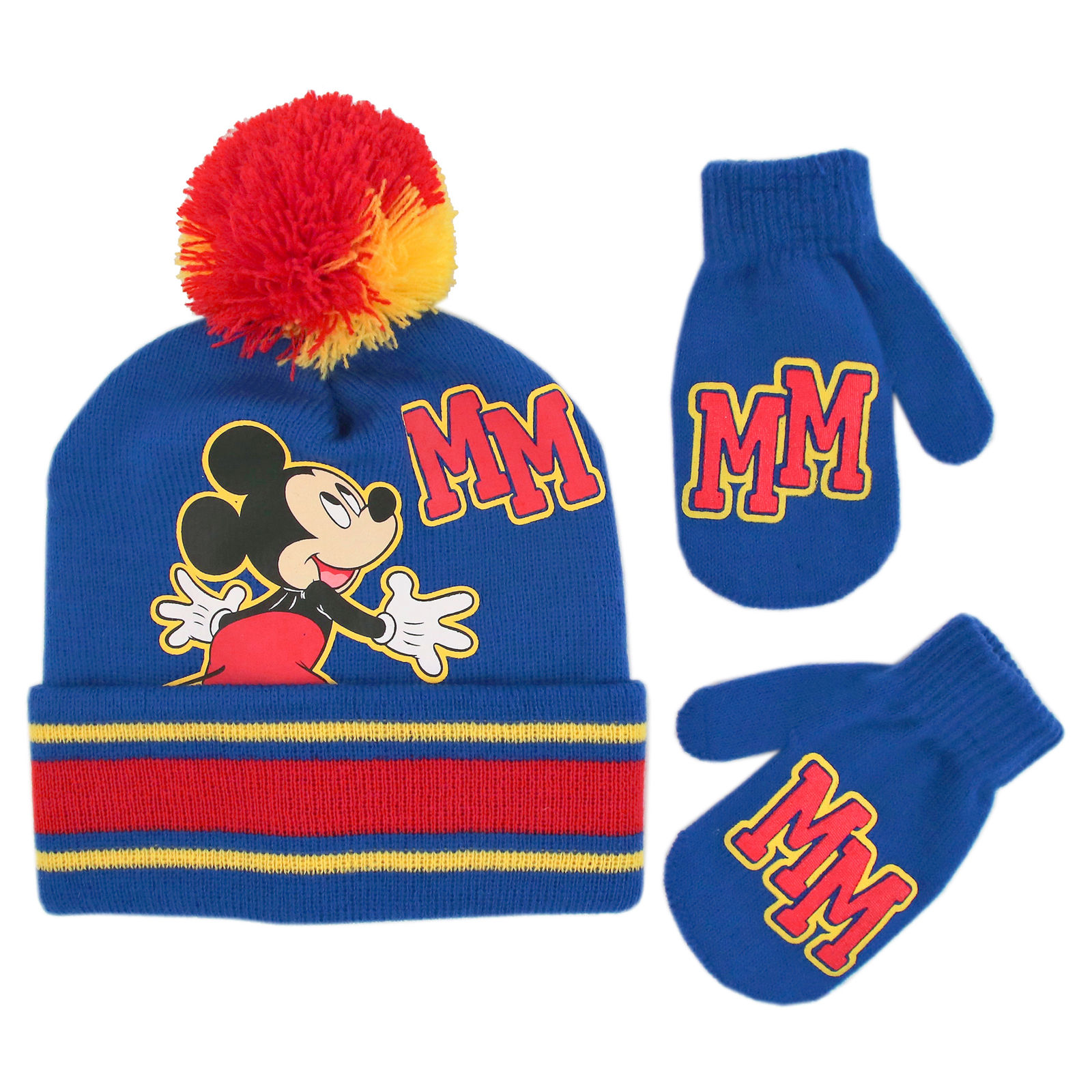 toddler hat and mittens