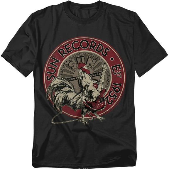 Sun Records T-Shirt Rooster Est 1952 Unisex Graphic Tee for Men & Women