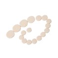 thumbnail image 3 of IDEANATEGRATE 17Ud Clarinet Key Cushion Ivory for High Grade Reliable Anti Vibration Replacement, 3 of 8