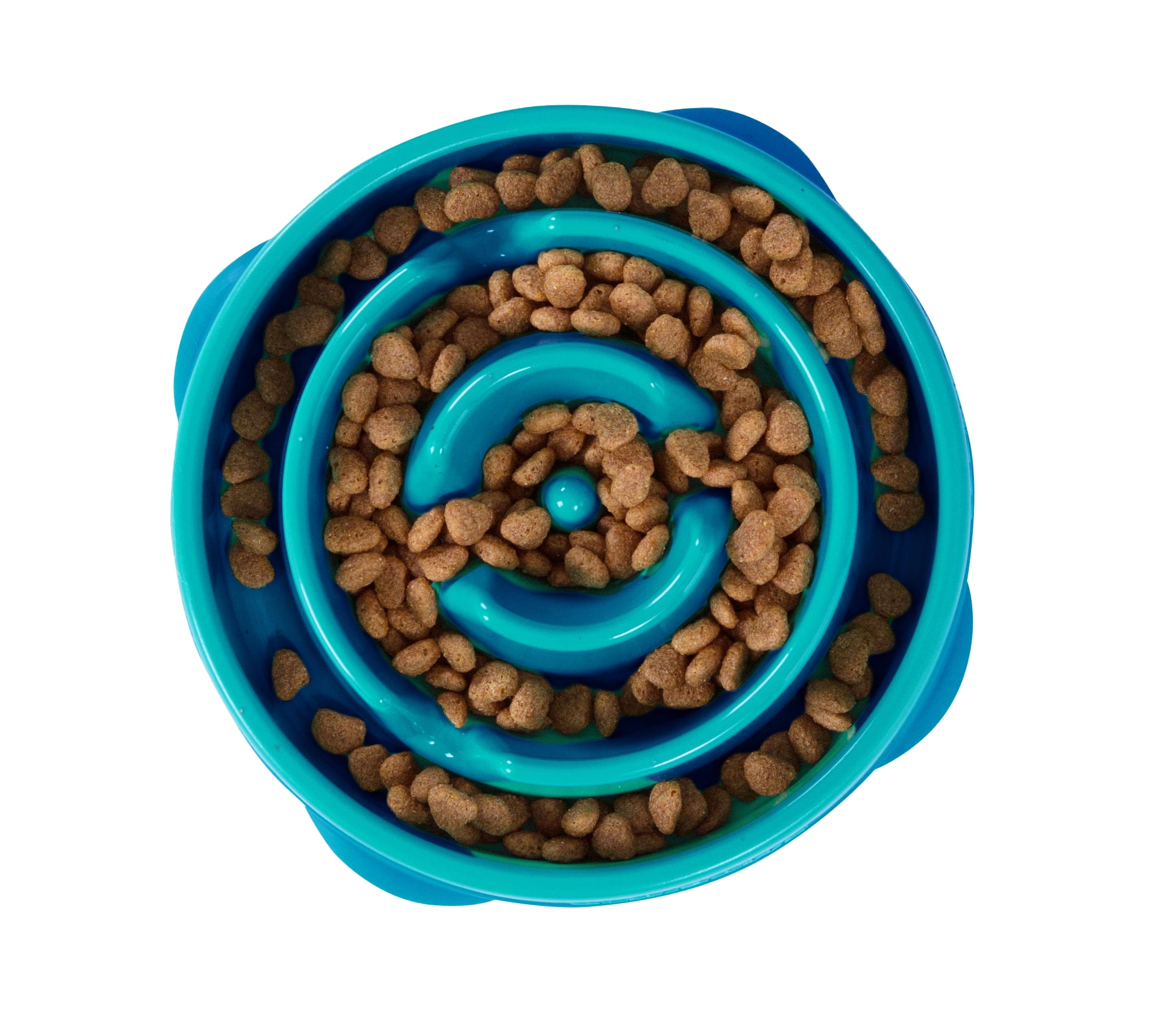Outward Hound Fun Feeder Slo Bowl, Slow Feeder Dog Bowl, Turquoise, Medium, Mini Outward Hound Fun Feeder Slo Bowl, Slow Feeder Dog Bowl, Turquoise, Medium, Mini