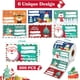 thumbnail image 3 of 500 pegatinas navideñas por rollo, 3 of 5
