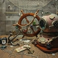 thumbnail image 5 of Ships Wheelhouse Door Brass Plaque Captains Quarters Sign Maritime Nautical Home Wall Decor, 5 of 5