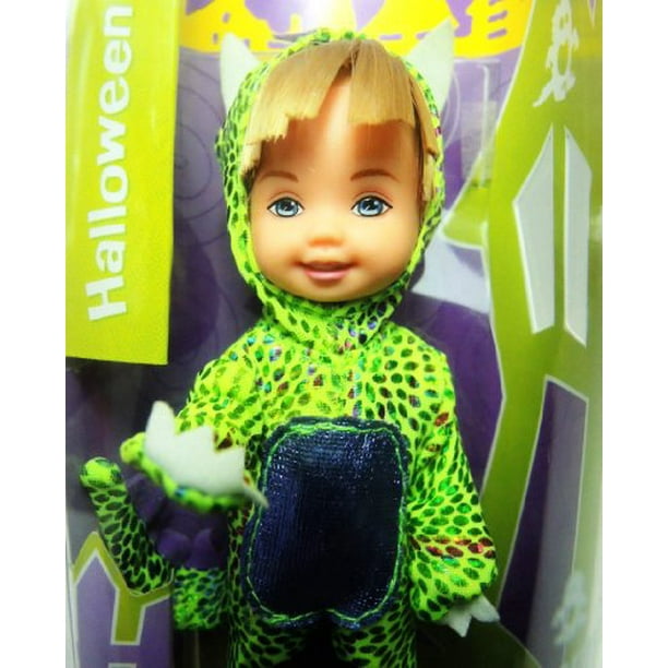 Barbie Kelly Club Halloween Costume Party Tommy as Green Dragon Kelly Lil Friends Doll Walmart