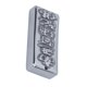 thumbnail image 5 of Colgante de piedra Terahertz, promueve la circulación sanguínea, patrón de budismo en forma de rectángulo, colgante de Terahertz natural tallado para mujeres para hacer collares Demonsen None, 5 of 5