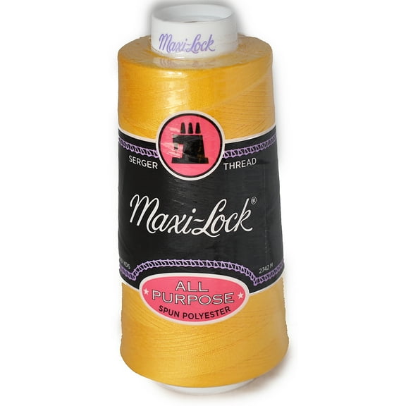 Maxi Lock All Purpose Thread GOLD 3000YD Cone MLT-025