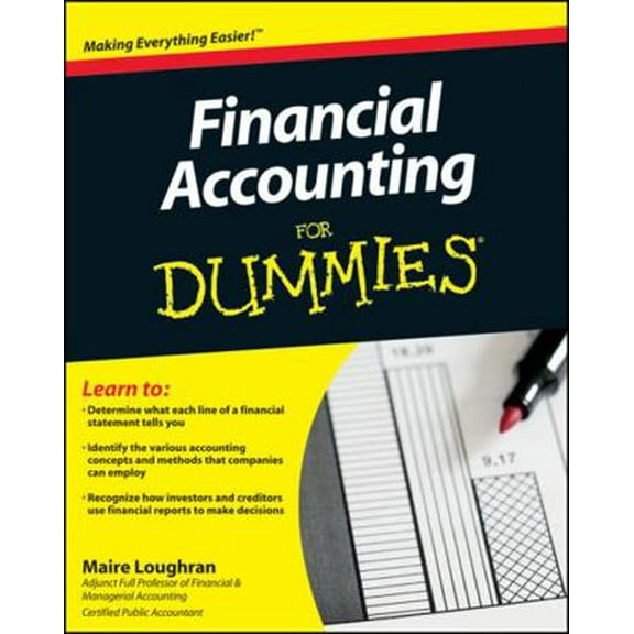 Pre-Owned For Dummies: Financial Accounting for Dummies (Paperback)