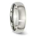 thumbnail image 4 of Chisel Stainless Steel Brushed 6mm Half Round Band, 4 of 7