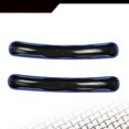 thumbnail image 6 of PIT66 Universal 2PCS Carbon Fiber Car Steering Wheel Non-Slip Cover 37-38cm Dia Blue, 6 of 9