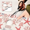 thumbnail image 6 of Yayeee Faucet Mat for Kitchen Sink 14.7" Diatomite Long Splash Guard Pad, Starfish Seashell, 6 of 7