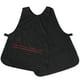thumbnail image 2 of Delantal de barbero práctico, uniforme de barbero, delantal protector, accesorios de barbero, negro (76 x 56 cm), 2 of 7