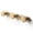 Champagne Bronze, variant on Goo-Ki Coat Rack Wall Mounted Heavy Duty, Antique Brass Coat Hooks for Wall, Zinc Alloy Towel Rack with 3 Hooks for Hanging Clothes, Jacket, Bag, Hat and Scarf, 1 Pack (6739H011)