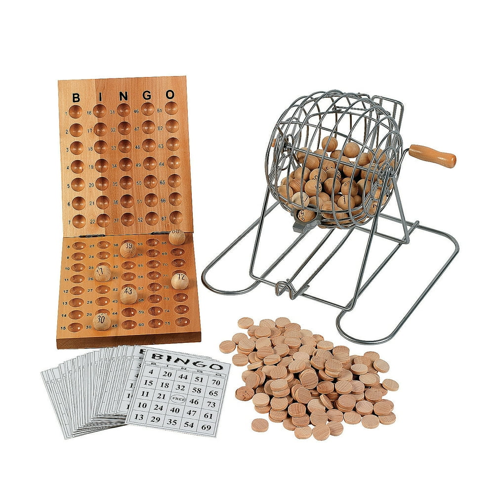 Deluxe Bingo Set Party Favors 1 Piece