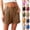 A14 Coffee, variant on Linen High Waisted Pleated Shorts for Women Cuffed Hem Dressy Summer Bottoms Business Casual Work Shorts with Pockets