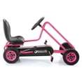 thumbnail image 6 of hauck Pedal Ride On Kids Go Kart with Wheels for Boys and Girls, Ages 4 to 8, Pink, 6 of 11