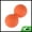 Macaron Orange, variant on Unique Bargains Massage Ball Massager 4.76x2.56x2.56 1 Pc Rose Red