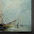 thumbnail image 3 of La Pastiche  Justyna Kopania 'Boats' Framed Fine Art Print, 3 of 4