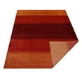 thumbnail image 5 of Rugsotic Carpets Handmade Rugs Hand Knotted Loom Rectangle 8'x10' Orange Wool for Indoor Use, 5 of 5