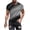 Gray, variant on Afuyipoi Graphic T-Shirt Mens,Modern Prints Short Sleeve Crew Neck Relaxed Casual Soft Tees Dark Blue 3XL