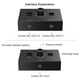 thumbnail image 4 of 2X Conmutador de Audio de 3,5 mm, Conmutador Divisor de Audio de 2 Entradas 1 Salida / 1 Entrada 2 Salidas, 4 of 5
