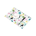thumbnail image 3 of MKHERT Tropical Palm Leaves Pineapple Flamingos Toucans Flowers in Stripes Placemats Table Mats for Dining Room Kitchen Table Decoration 12x18 inch,Set of 6, 3 of 4