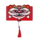 thumbnail image 1 of Paquetes rojos con seis ranuras para tarjetas, paquetes de dinero de regalo de Hong Bao con colgante de borla para el Festival de Primavera de Año Nuevo, 1 of 5