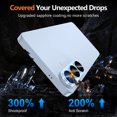 thumbnail image 2 of CASEFIV for Samsung Galaxy S26 Plus Camera Lens Protector Tempered Glass Camera Cover,9H Hardness Aluminum Metal Lens Film,Anti-Scratch Strong Stickiness Case Friendly,1 Pack Blue, 2 of 8