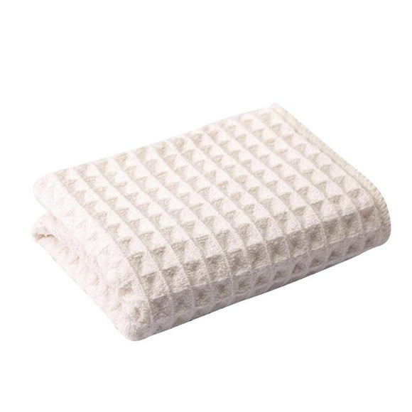 Breathable Soft Water Absorbent Solid Color Adult Washing Bath Towel Washcloth