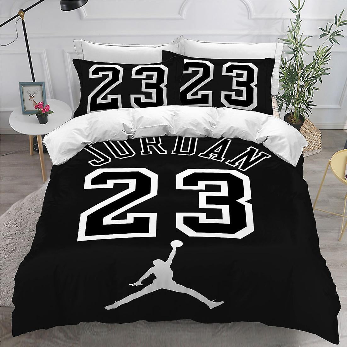 Jordan-4# Jordan Digital Printing Three-piece 3d Trapeze Logo