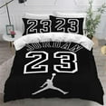 thumbnail image 1 of Jordan-4# Jordan Digital Printing Three-piece 3d Trapeze Logo Quilt Cover Air Pillowcase, 1 of 2