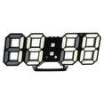 thumbnail image 1 of Reloj digital 3D LED despertador reloj de pared digital reloj estéreo, 1 of 5