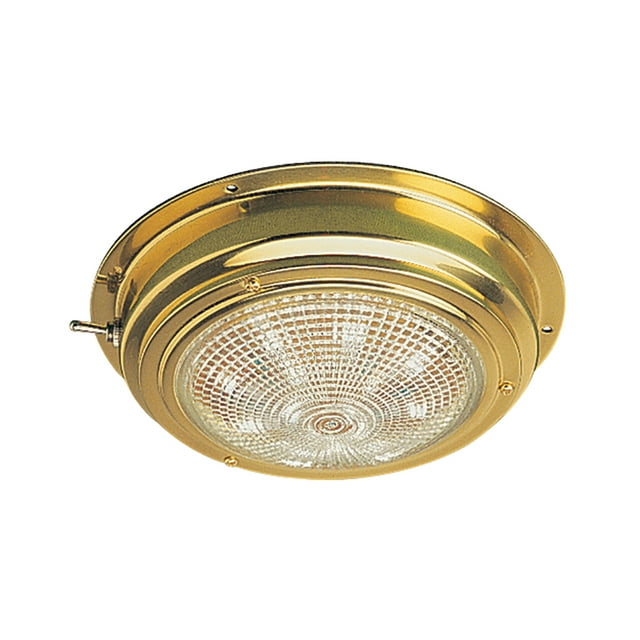 Luz de techo LED de latón Sea-Dog - Lente de 5"