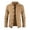 Khaki, variant on Fgnfyis Jackets for Men Cardigan Sweater Casual Knitted Jacket Outerwear for Autumn Winter Mens Winter Coats Khaki L