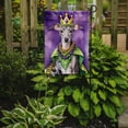 thumbnail image 2 of Italian Greyhound King of Mardi Gras Garden Flag 11.25 in x 15.5 in, 2 of 5