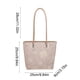 thumbnail image 3 of Bolso de Mujer, Bolso Tote de Gran Capacidad, Bolso de Hombro, Bolso para el Transporte con Múltiples Compartimentos, 25x25x8 cm, Ideal para Uso Diario, Viajes, Compras, 3 of 6
