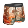 thumbnail image 3 of Daiia Fantasy Underwater Jellyfish Men's Underwear Boxer Briefs, Cotton Stretch Moisture-Wicking Underwear-XX-Large, 3 of 9
