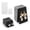 black, variant on 200 Set Earring Cards with Bags, 2 Sizes, 200 Earring Display Holder Cards with 200 Bags, Cardboard Tags for Ear Stud Packaging, Necklace, Jewelry Selling, White