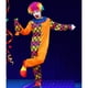 thumbnail image 1 of de de Comedia Grids Fancy Jumpsuit para hombre con sombrero BLESIY Disfraz de payaso adulto, 1 of 8