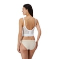 thumbnail image 2 of Brasier Tipo Peto Largo Criss Cross - PLAYTEX - Sin Varillas - Levanta y Separa Busto - Modelo 677 - Estilo Soporte Natural - Color Blanco - Talla 36C, 2 of 4