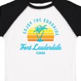 thumbnail image 4 of Inktastic Summer Enjoy the Sunshine Fort Lauderdale Florida in Blue Boys or Girls Toddler T-Shirt, 4 of 5