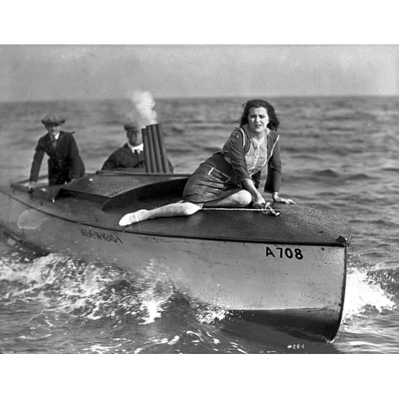 Ruth Roland Sailing in Classic Photo Print (8 x 10)