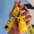 thumbnail image 1 of NUEVO Kawaii Anime Cartoon Pokemon Llavero Lindo Psyduck Pikachu Coche Llavero Mochila Colgante Adornos Joyas Regalos para Amigos xuanjing  unisex, 1 of 2