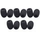 thumbnail image 1 of unbranded 10Ud Cubierta Para Micrófono Lapel Espuma Uso En, 1 of 8