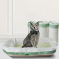 thumbnail image 2 of Cat Litter Box Bag - Drawstring 10PCS Kitten Litter Pan Bag Cat Waste Box Liner, 2 of 7