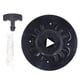 thumbnail image 2 of Pull Start Recoil Starter Repalcement Recoil Starter Pull Start Assembly with Pull Cord Rope for 186F Diesel Generator, 2 of 5
